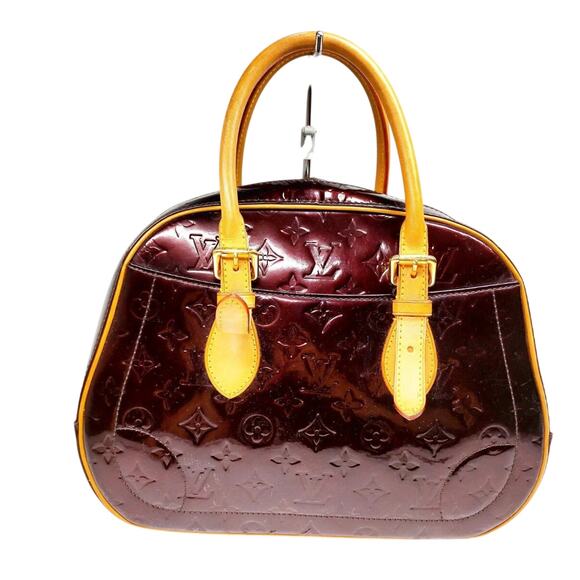 Louis Vuitton Summit Drive handbag in Amarante Monogram Vernis leather - Picture 1 of 8